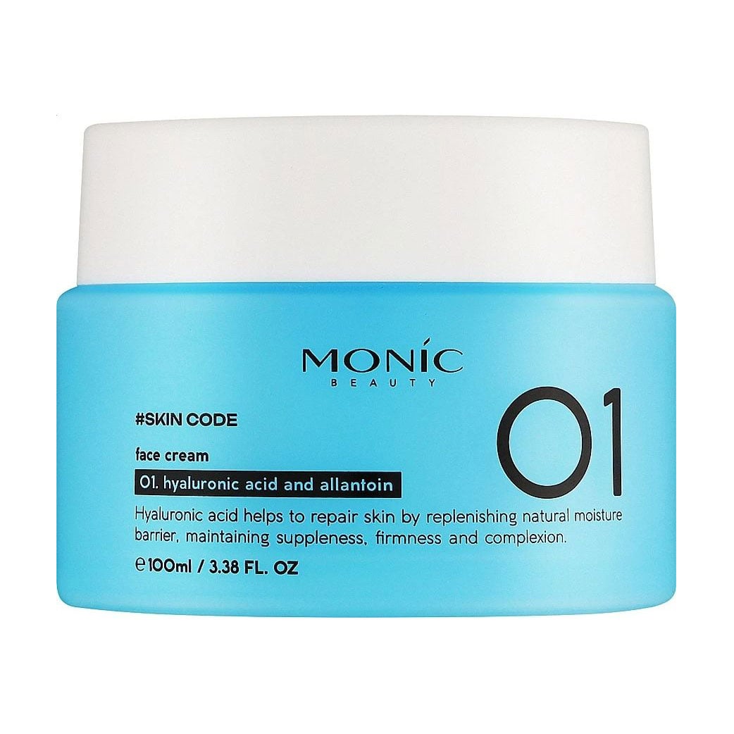 Крем для обличчя Monic Beauty Skin Code 01 Hyaluronic Acid Face Cream, 100 мл